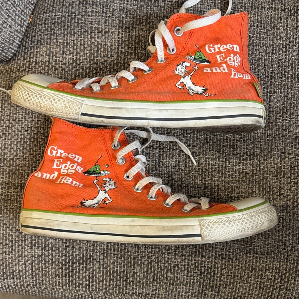 Dr Seuss Green Eggs and Ham Converse - Picture 2 of 12